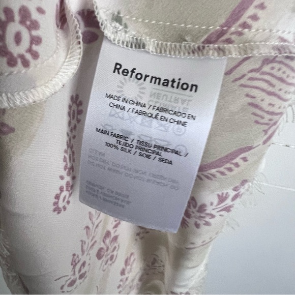 Reformation Milania Silk Dress - Picture 7 of 9